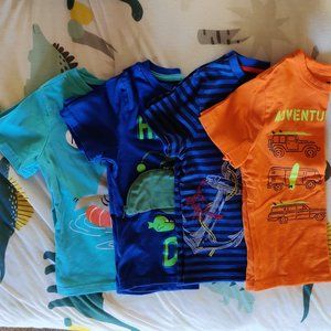 4T Boy T-shirts (GAP, Adventure Wear, Hollywood)